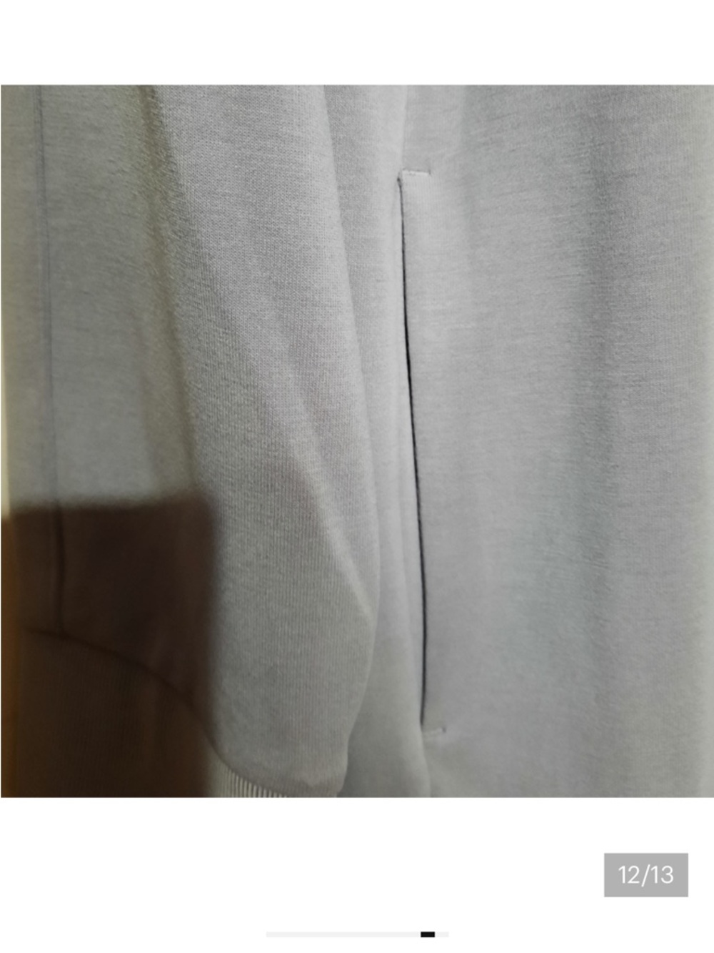 ATHLETA Seasoft Long Sleeve Dress Tinsel Purple L Soft Cozy Loungewear Lavender - Picture 7 of 10